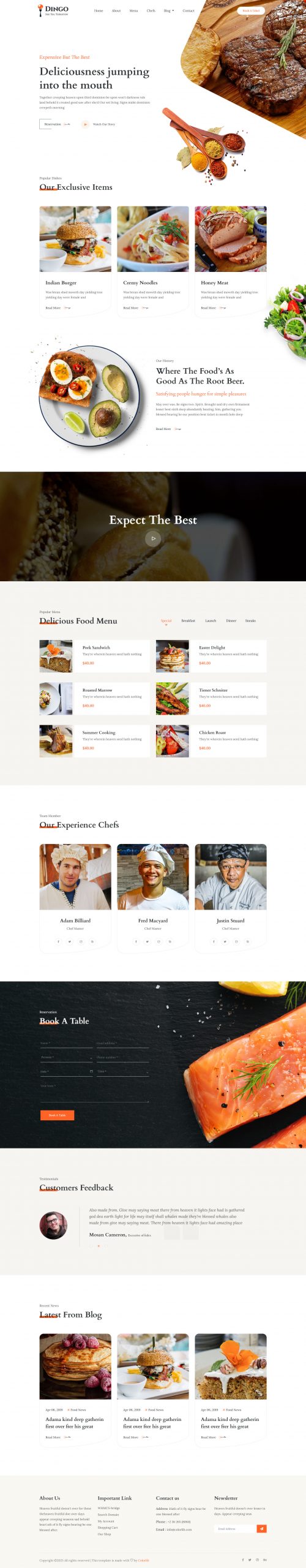 Thiết kế nhà hàng 1