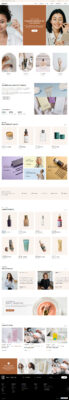 Thiết kế website bán mỹ phẩm