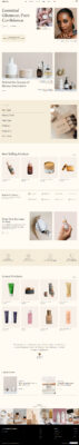 Thiết kế website bán mỹ phẩm