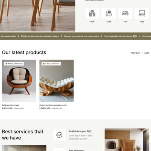 Thiết kế website nội thất