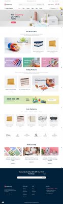 Thiết kế website văn phòng phẩm 3