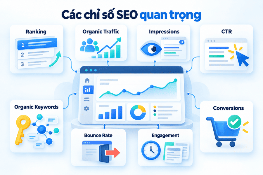 Các chỉ số đo lường hiệu quả SEO