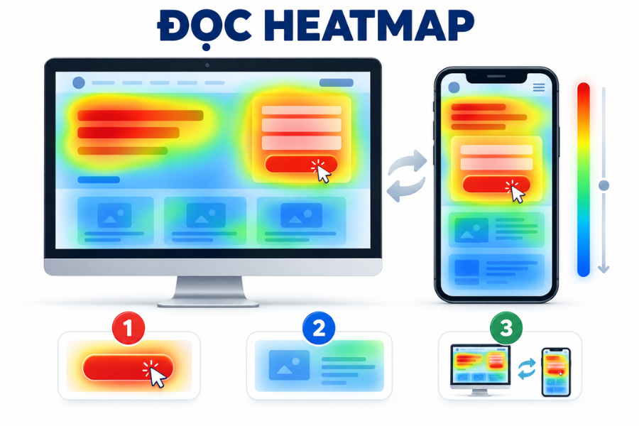 Cách đọc heatmap