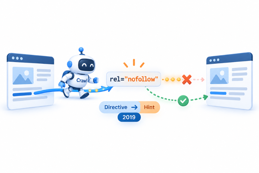 Cách hoạt động của link nofollow trong SEO
