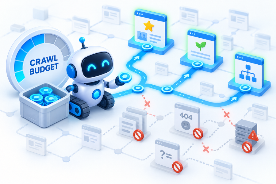 Khái niệm và cách tối ưu crawl budget