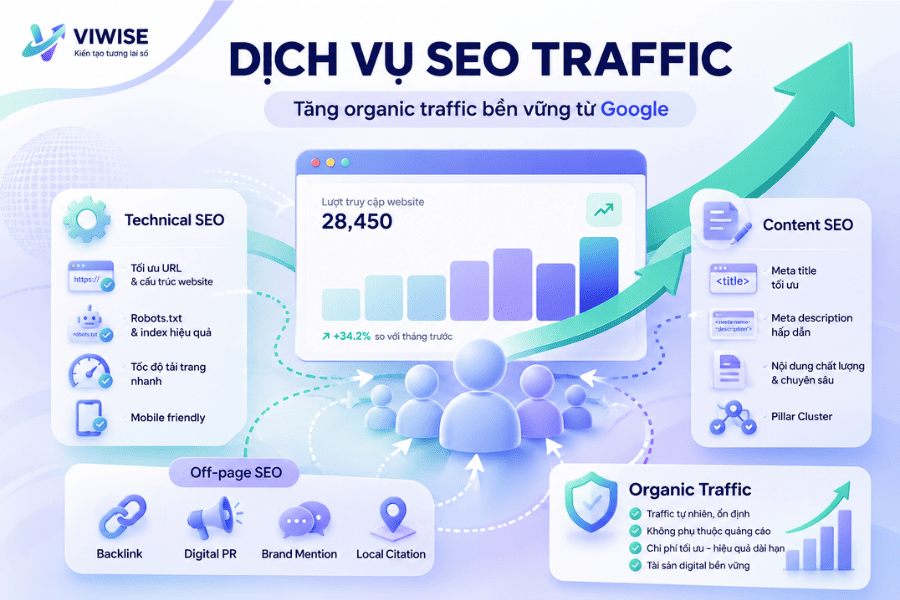 Định nghĩa dịch vụ SEO traffic