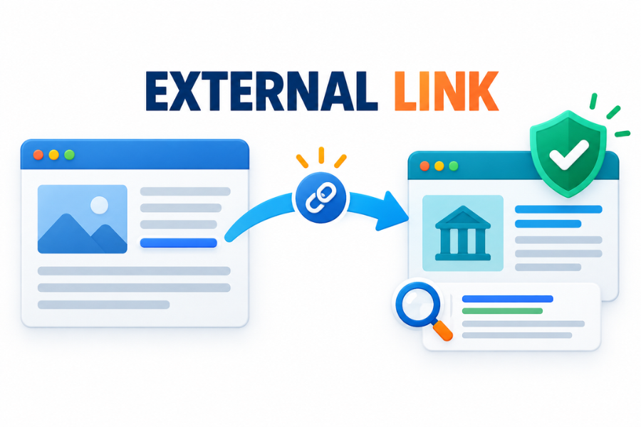 Khái niệm external link