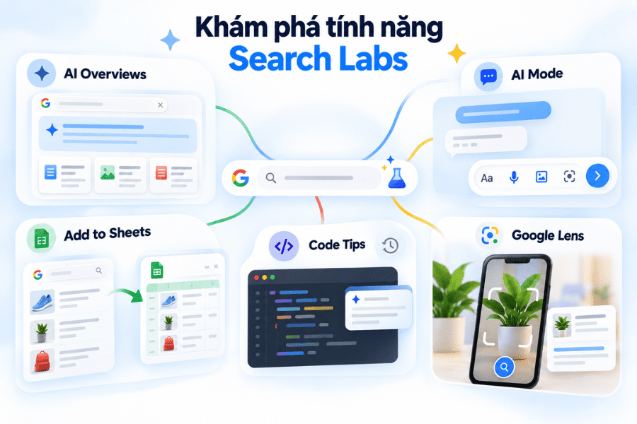 Khám phá một số tính năng của Google Search Labs