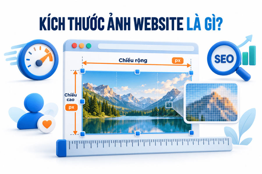 Kích thước ảnh website là gì và lí do chuẩn hóa