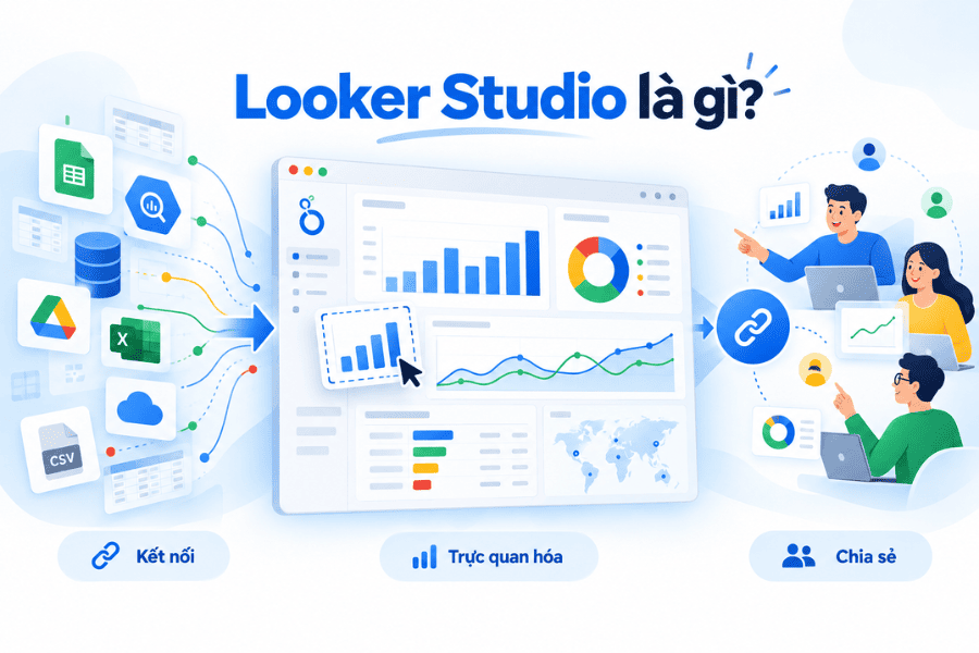 Khái niệm của Google Looker Studio