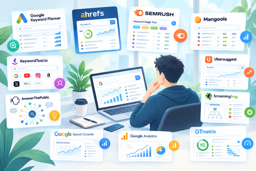 Các công cụ SEO hiệu quả