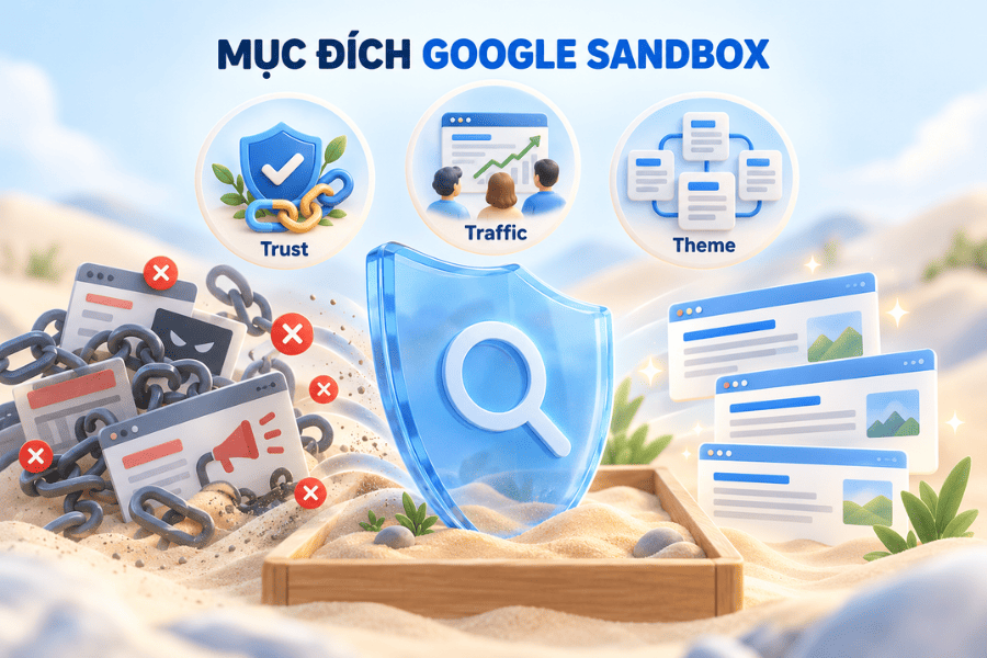 Mục đích của Google Sandbox