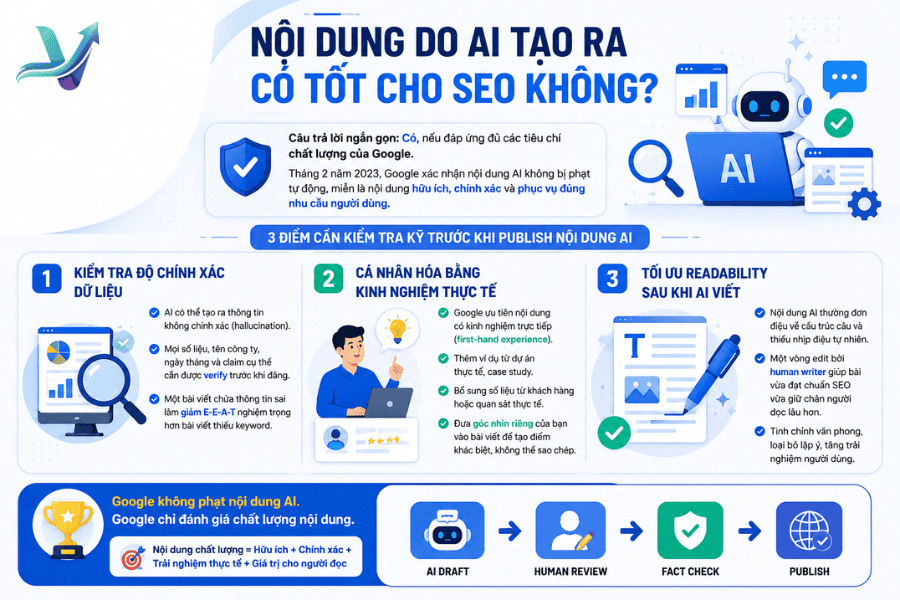 Nội dung do AI tạo ra cho SEO liệu có tốt không