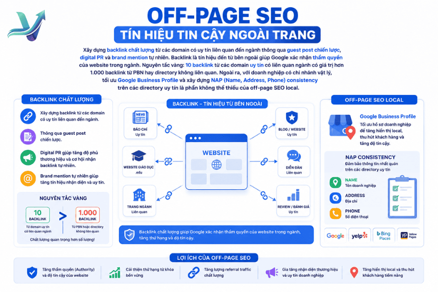 Tối ưu offpage SEO ngoài trang