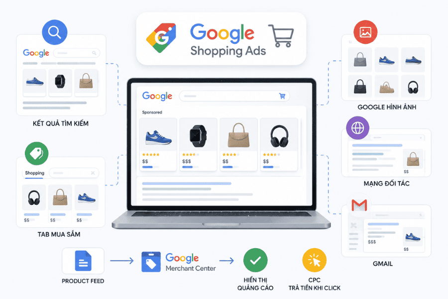 Quảng cáo Google Shopping