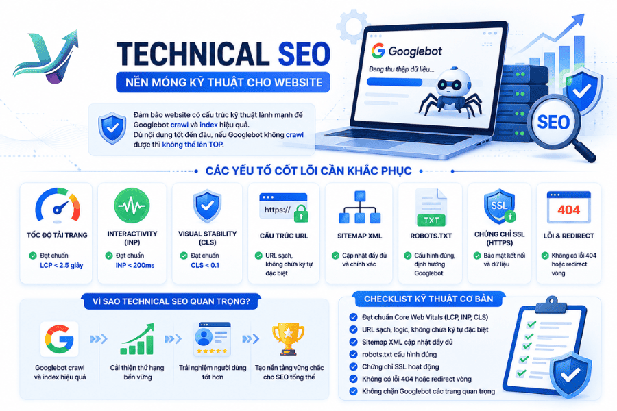 Technical SEO - Nền móng kỹ thuật web