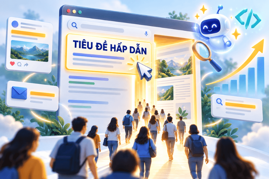 Tiêu đề hấp dẫn có nghĩa là gì và vì sao quyết định tới traffic