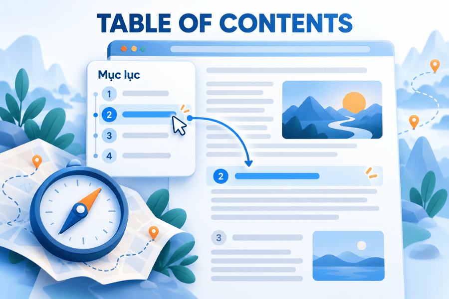 Khái niệm Table of content
