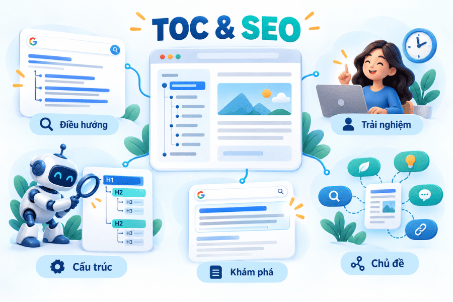 Vì sao TOC quan trọng với SEO
