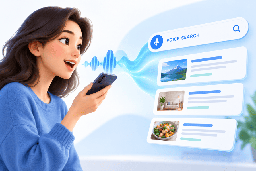 Khái niệm Voice Search là gì